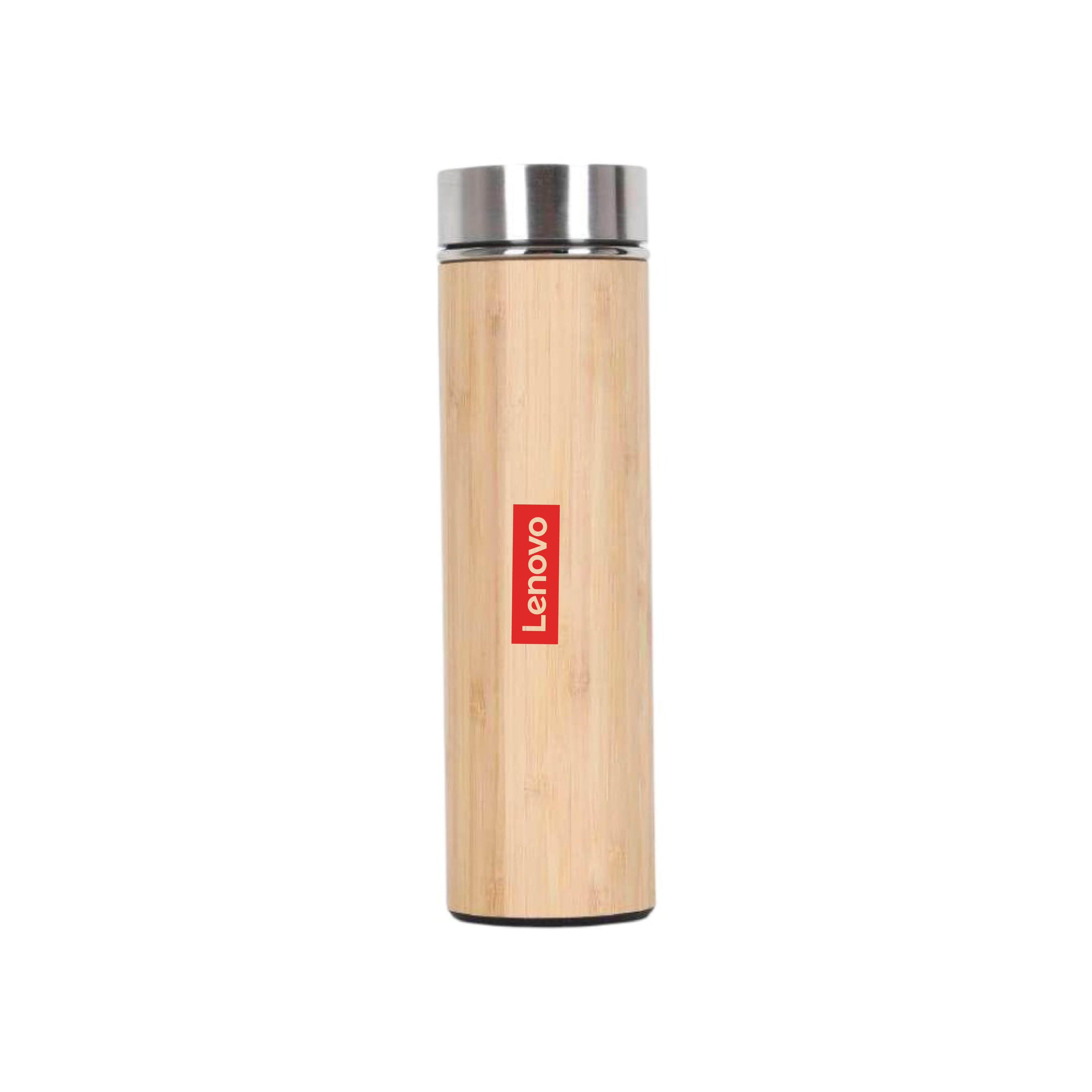 Bamboo Flask Natural Brown- 450 ML